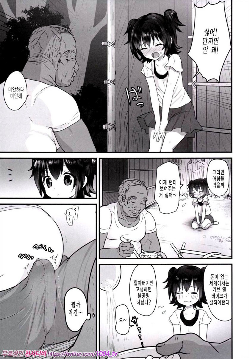 Miria-chan wa mujintou de Oji-san to Isshou Kurasu Kotoninatta_by 망가 이미지 #6